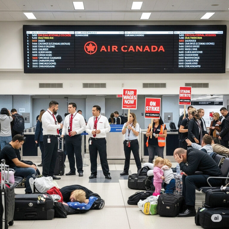 Στα «δίχτυα» της Air Canada