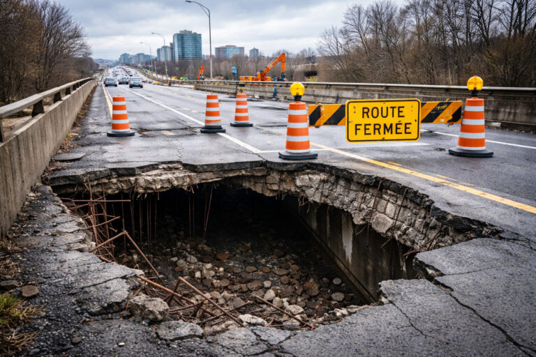 Γέφυρες και δρόμοι στο Κεμπέκ γερνούν επικίνδυνα